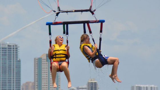 Miami parasailing experience